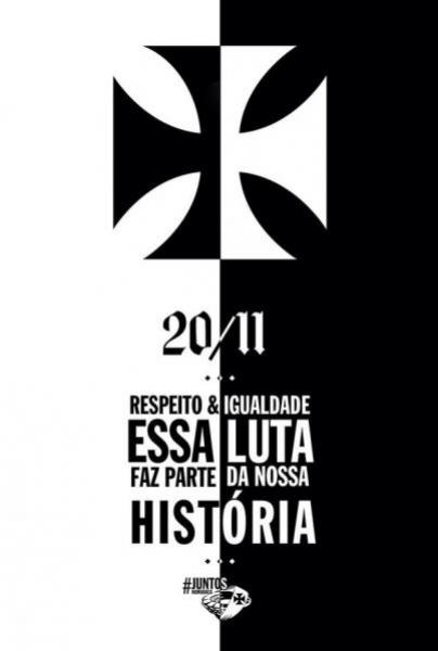 Twitter do Vasco lembrou o Dia da Conscincia Negra em 2014