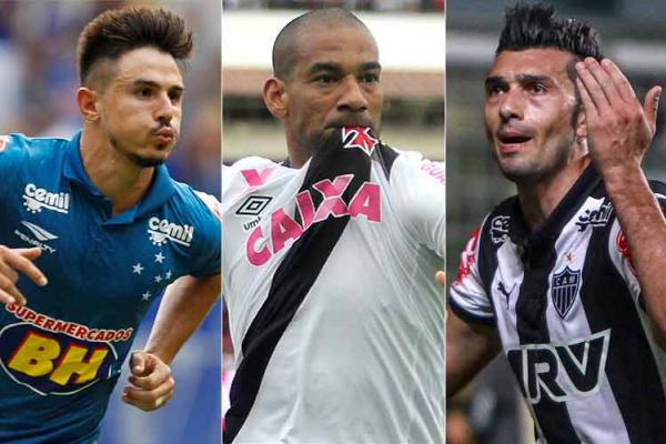 Cruzeiro, Vasco e Atltico tm brigas diferentes na reta final do Campeonato Brasileiro deste ano