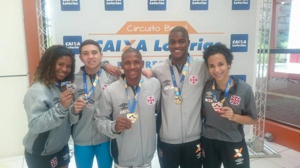 Vascanos conquistaram muitas medalhas na Natao Paralmpica em 2015