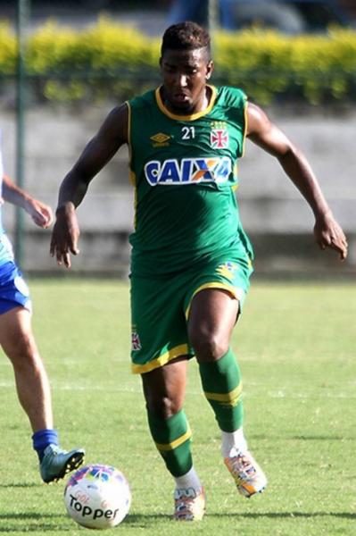 Thalles marcou um gol no jogo-treino contra o Barra Mansa