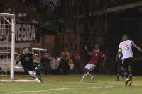 Rodrigo no lance do gol