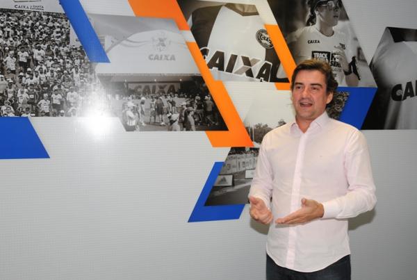 Gerson Bordignon, superintendente de marketing da Caixa: instituio financeira patrocina nove clubes da primeira diviso nacional, num total de R$ 82 milhes