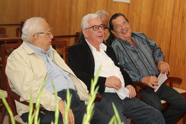 Presidente Eurico Miranda, 1 vice-presidente geral Fernando Horta e presidente do Conselho de Benemritos Nelson de Souza