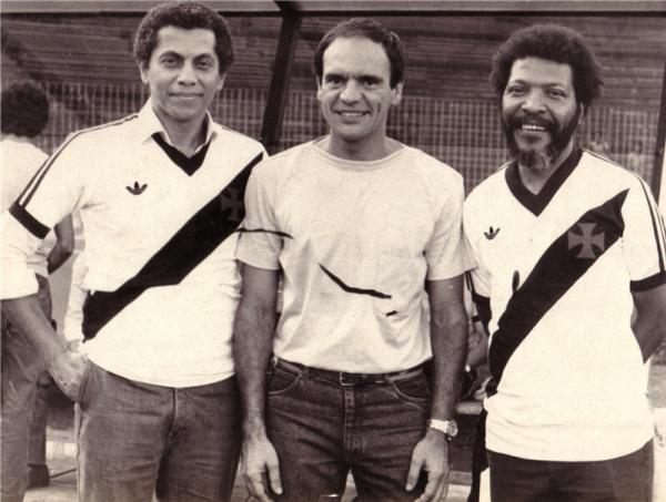 Pedro Valente com Paulinho da Viola e Martinho da Vila