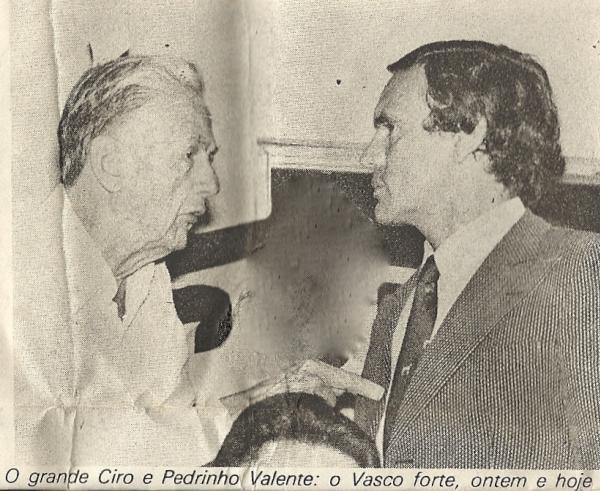 Pedro Valente com Cyro Aranha