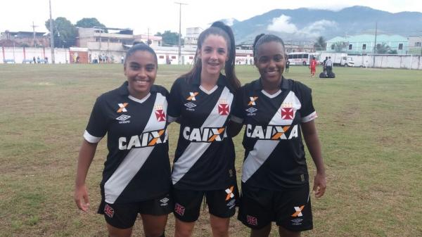 Rayane, Andressa e Juliana marcaram para o Vasco