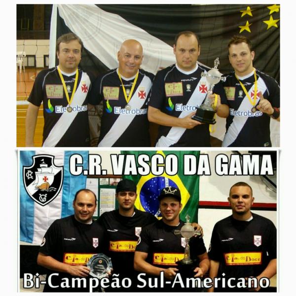 Vasco Bicampeo sulamericano 2012-2013 na 12 toques.