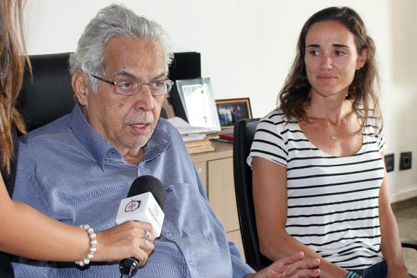 Presidente Eurico Miranda concede entrevista  Vasco TV