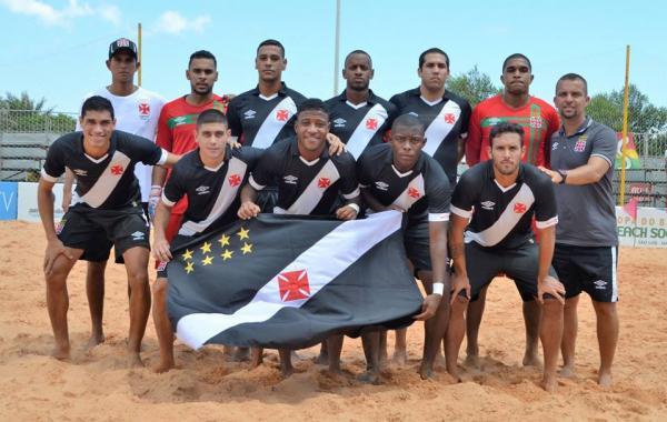Vasco foi o 3 colocado na 1 etapa da Copa do Brasil de Beach Soccer