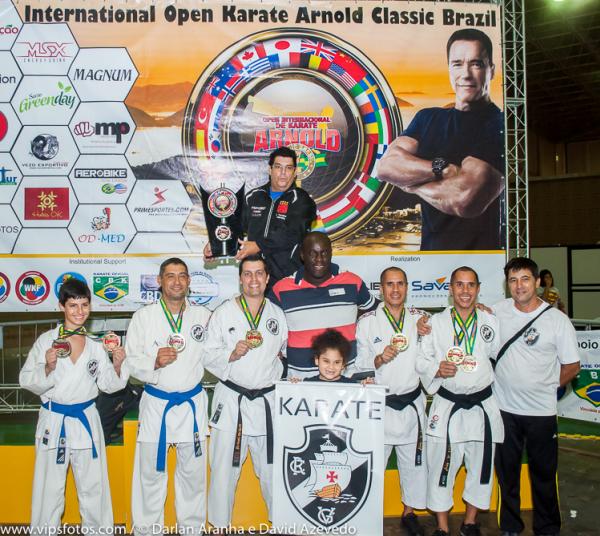 Vascanos do Karate no Arnold Classic Brazil