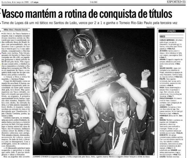 O Globo - 04/03/1999