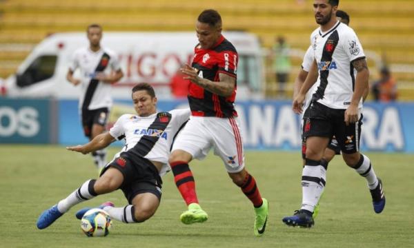 O Flamengo de Guerrero e o Vasco de Jean se enfrentaram, pela ltima vez, em Volta Redonda