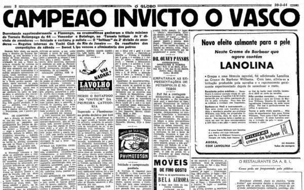 O Globo (20/03/1944)