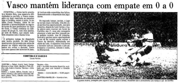 O Globo (21/03/1985)