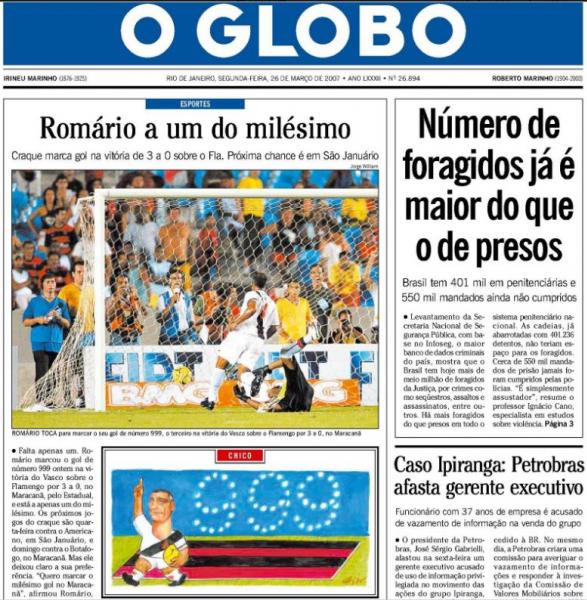 O Globo (26/03/2007)