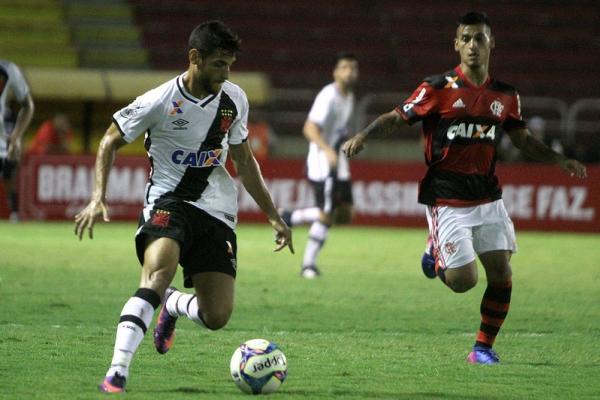 Guilherme em ao contra o Flamengo em 2017