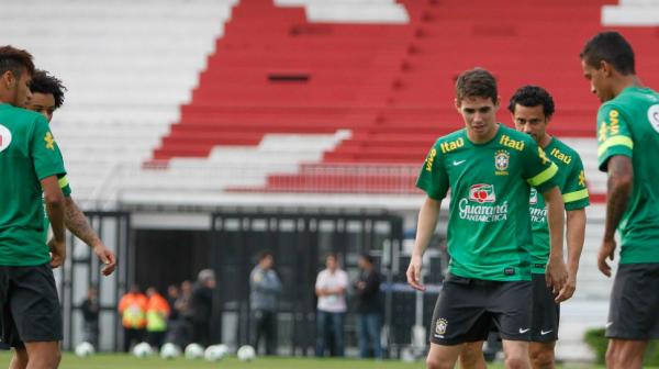 Seleo Brasileira treinou em So Janurio durante a preparao para a Copa das Confederaes de 2013