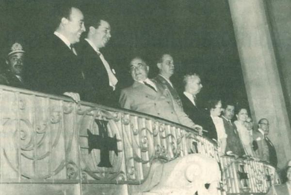 Tribuna de So Janurio foi palco de muitos discursos do ex-presidente Getlio Vargas para a Nao