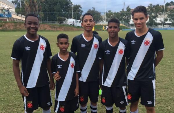 Matheus Ribeiro, Lucas Fortunato, Victor Araújo, Andrey e Pablo marcaram os gols do sub-13
