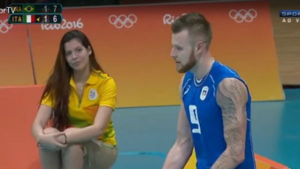 Durante a Olimpíada, Luiza ficou famosa por 'flerte' com jogador de vôlei