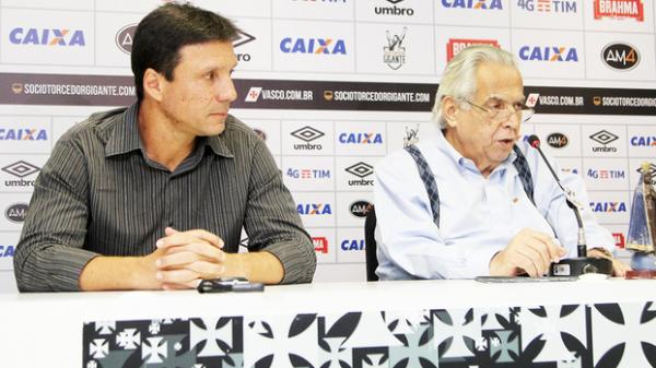 Zé Ricardo foi apresentado na semana passada pelo Vasco