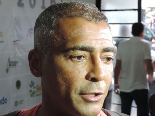  Romário, ex-atacante do Vasco e seleção brasileira