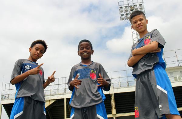 Joshua, Juninho e Lipão são peças importantes no sub-10 do Vasco