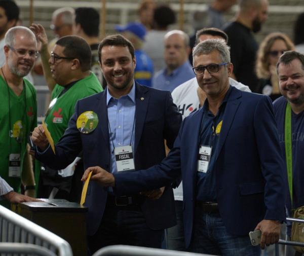 Julio Brant ao lado de Alexandre Campello, um dos nomes para a vice-presidência geral