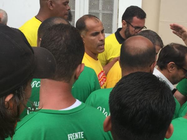 Felipe durante eleição do Vasco: ex-lateral tem participação efetiva na formatação do departamento de futebol sob Brant