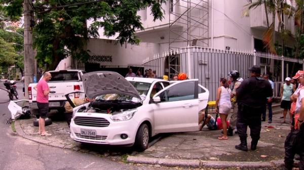 Acidente grave deixou feridos na Lagoa, Rio