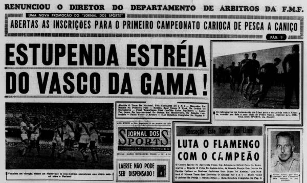 Jornal dos Sports (12/01/1958)