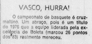 Jornal dos Sports - 23/01/1977