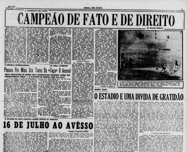 Jornal dos Sports (29/01/1951)