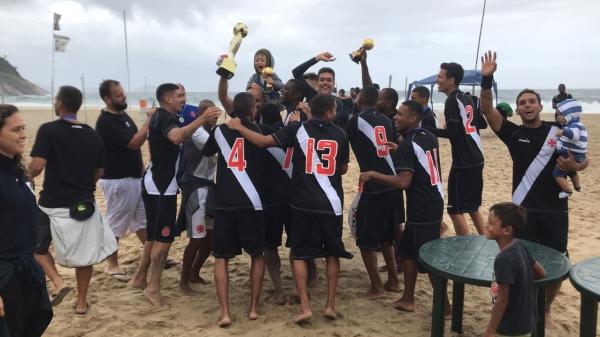 Vasco mantém a hegemonia do Beach Soccer
