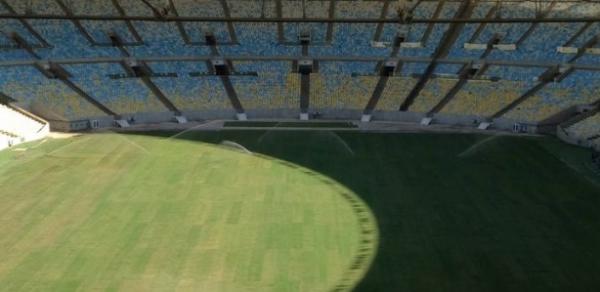 Vista aérea do Maracanã; policiamento do estádio agora será todo feito pelo Gepe