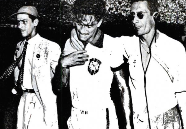 Danilo Alvim após a derrota na final da Copa de 1950