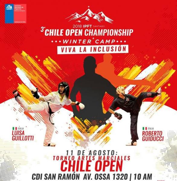 Competição será em Santiago, capital chilena