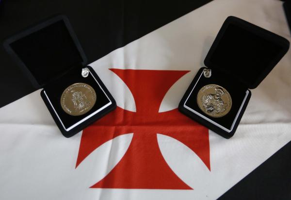 Medalhas que os sócios receberam