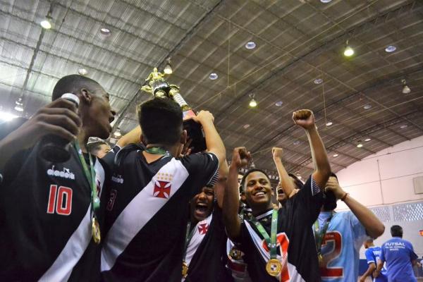 Vasco se sagrou campeão carioca de Futsal Sub-15