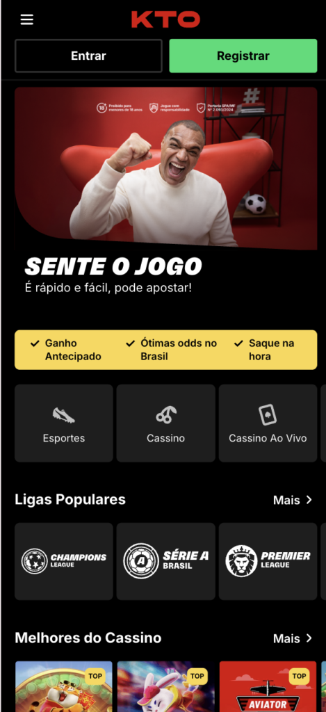 KTO bet que paga mais no saque