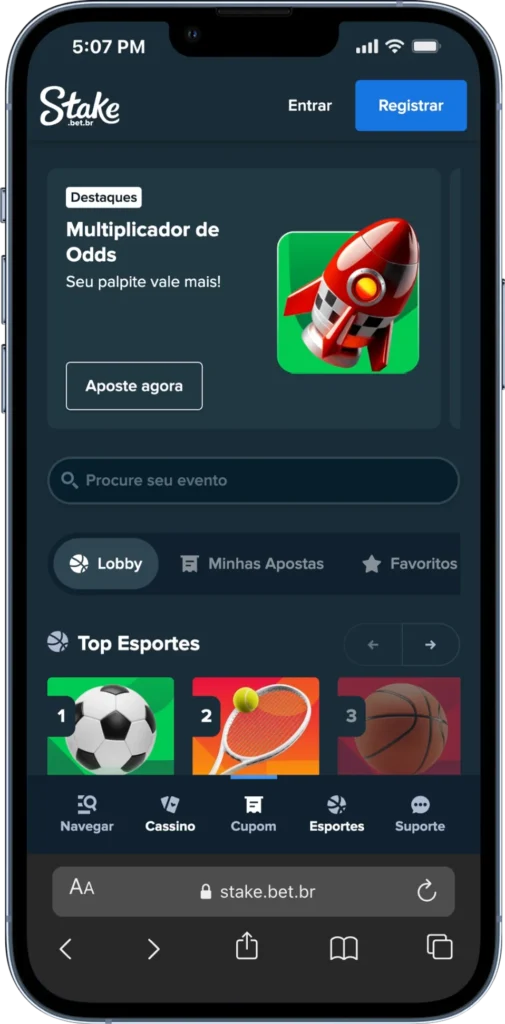 Stake apostas esportivas