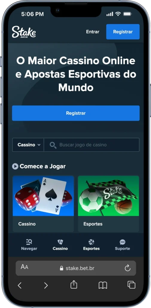 Stake &eacute; confi&aacute;vel e oferece plataforma segura