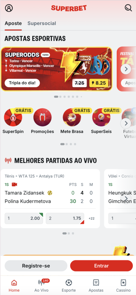 Superbet paga mais no Brasil