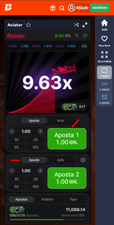 aposta no aviator
