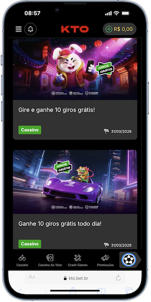 rodadas gr&aacute;tis KTO