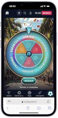 roleta de premios novibet
