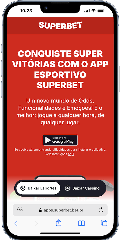 baixar superbet app