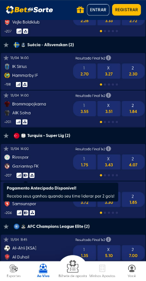 bet dá sorte pagamento antecipado