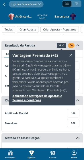 pagamento antecipado sportingbet
