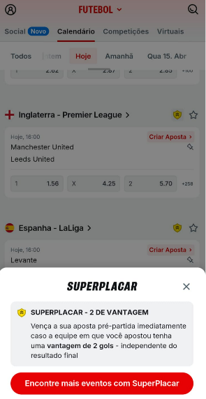 superbet pagamento antecipado